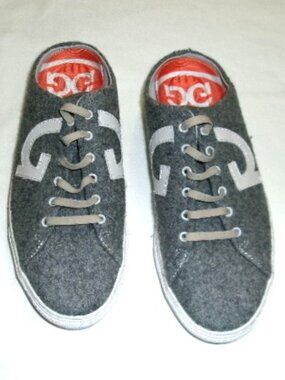 G/Fore Disruptor Wool Men’s Slip On Street Shoe Grey Size 8